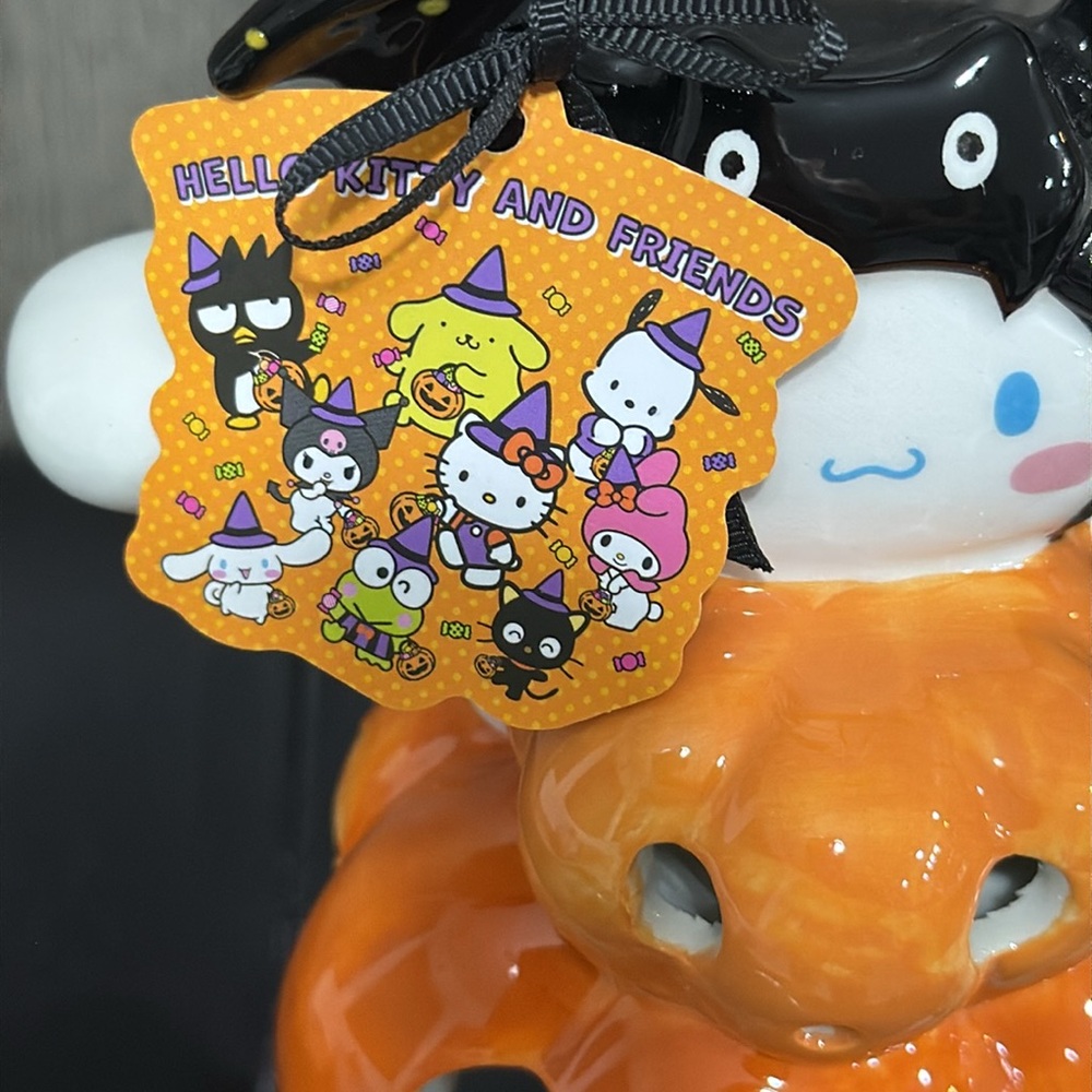 Blue Sky Clayworks Hello Kitty & Cinnmoroll Halloween Pumpkins Heather Goldminc - Picture 4 of 9